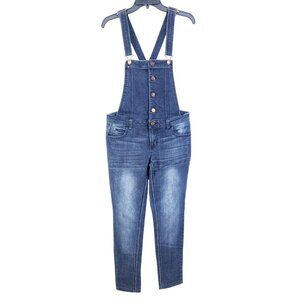 Tinseltown Denim Overalls Women's Size Medium Stretch